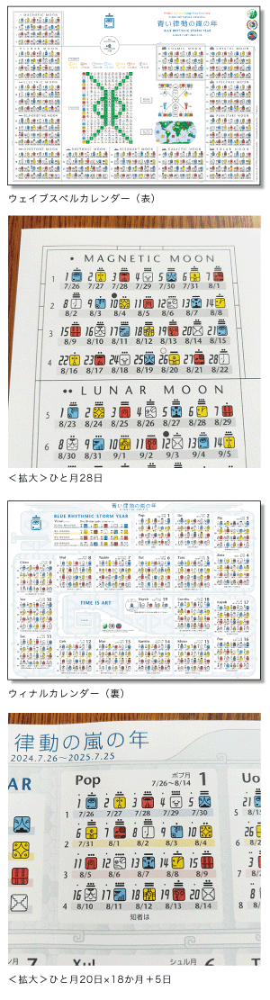 13の月の暦 A3